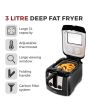 Tower T17002 2300W 3 Litre Easy Clean Deep Fat Fryer