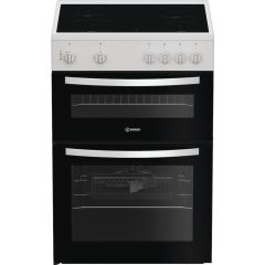 Indesit IDE6VMW Freestanding 60cm Electric Cooker - White