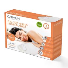 Carmen C81195 Full Size Single Heated Under Blanket
