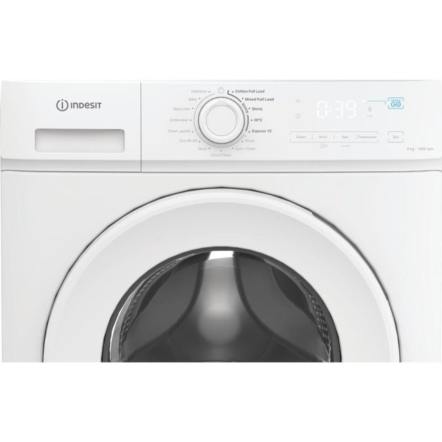 Indesit MyTime IMA 864 MY TIME UK 8kg Washing Machine - White