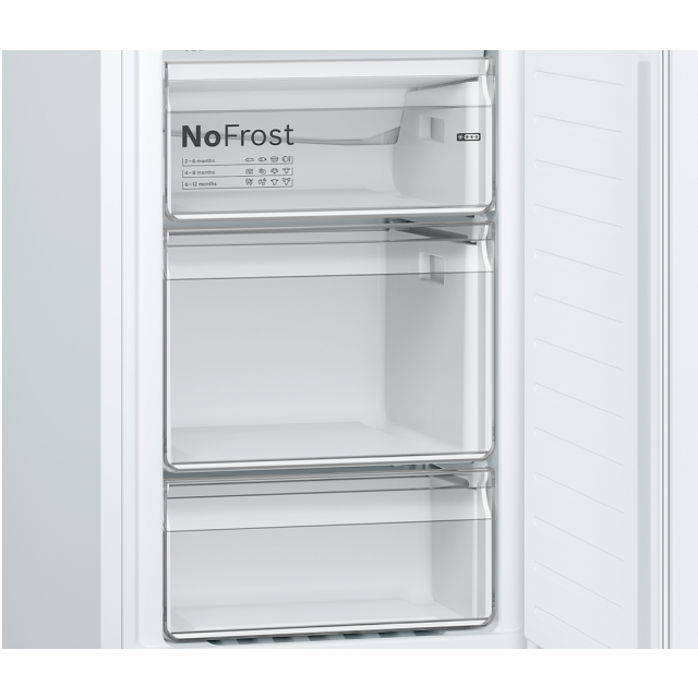 Bosch KGN34NWEAG, Free-standing fridge-freezer with freezer at bottom